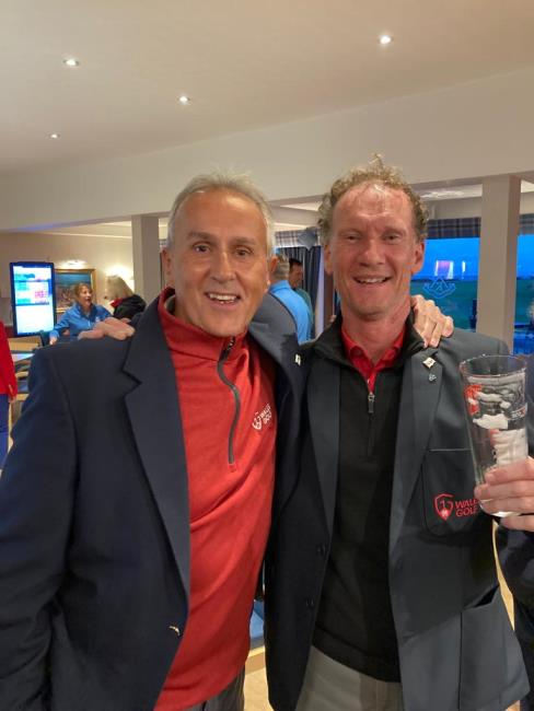  Alan with another successful Welsh player in Neil Roderick